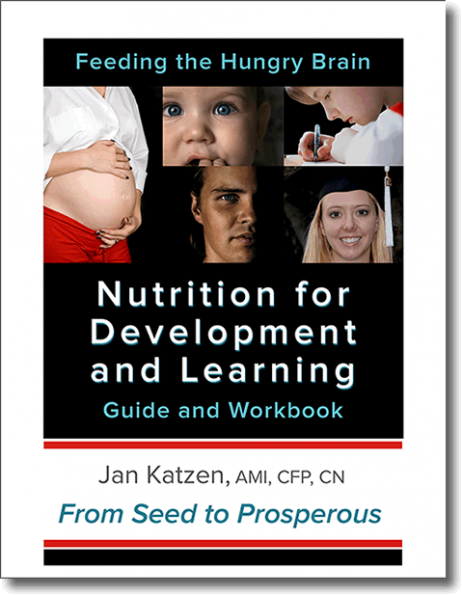 Nutrition for Development and Learning:  Guide and Workbook - Includes Sugar-Free Brainy Breakfasts for Kids (ebook)